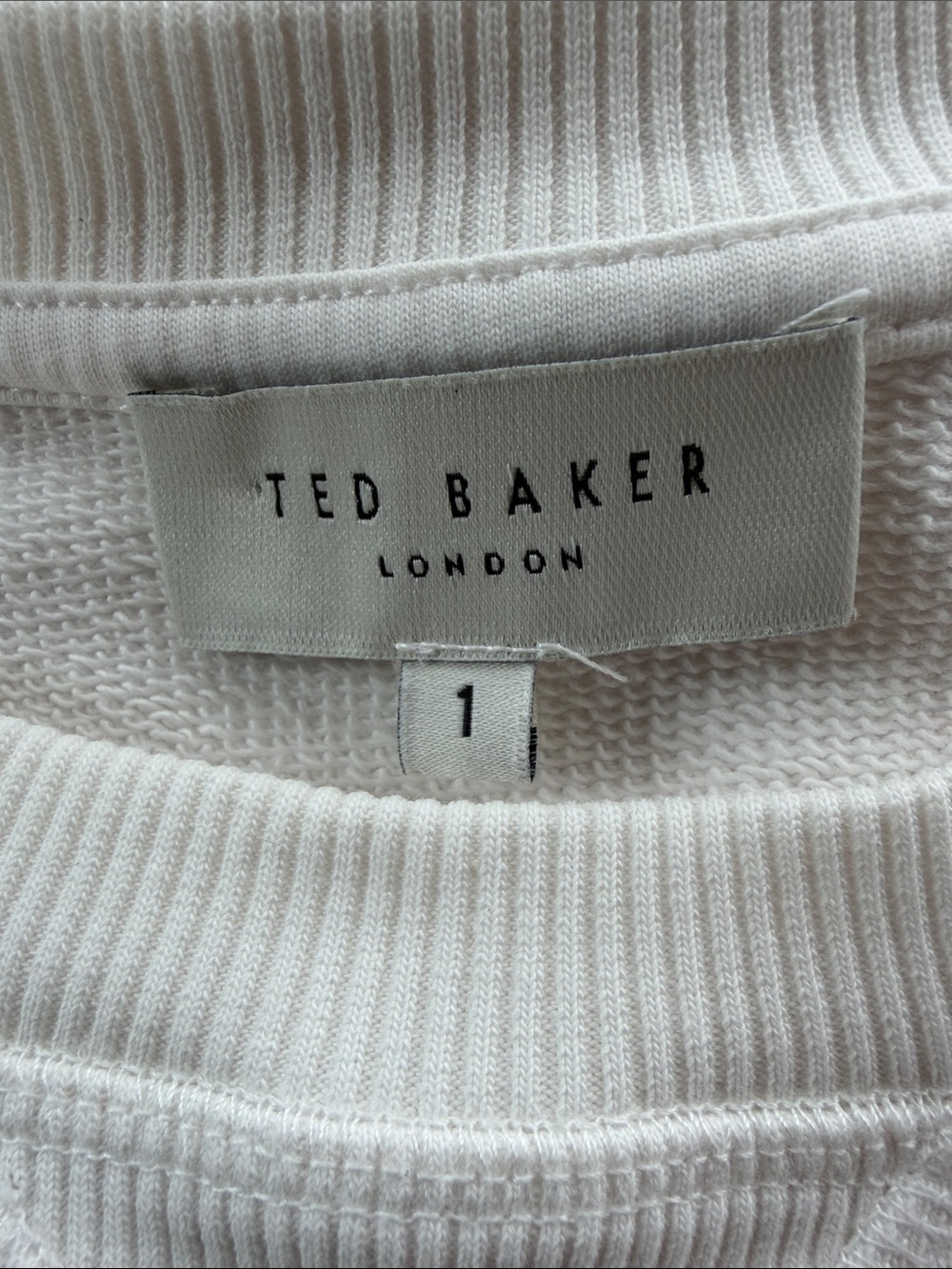 Ted Baker Karlaih cotton boucle-flower sweatshirt - Picture 4 of 6